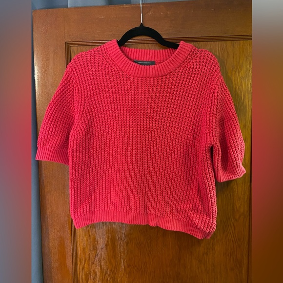 Pink Knitted T-shirt - Picture 1 of 7